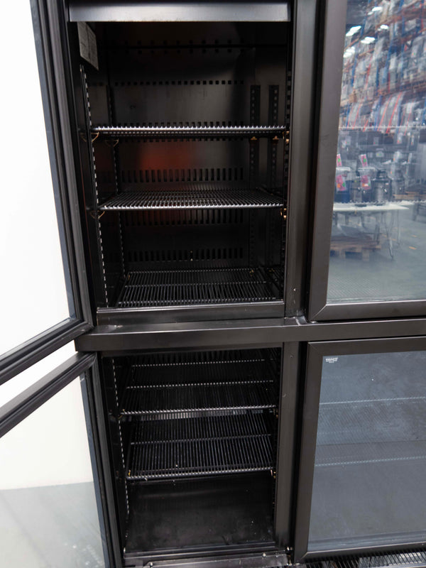 Skope RCB1350 6 x 1/2 Glass Door Upright Fridge