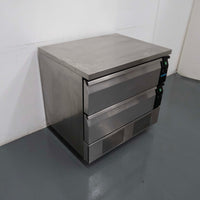 Polar DA996-A 2 Drawer Counter Fridge Freezer