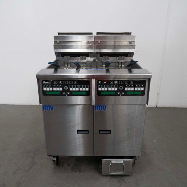 Pitco SELV14-C/FD/FF Solstice Split Pan Fryer