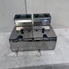 Roband F25 Countertop Split Pan Fryer