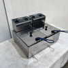 Roband F25 Countertop Split Pan Fryer