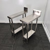 Simply Stainless Stainless Steel Infill Benches x 2