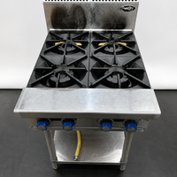 Cookrite AT80G4B-C 4 Burner Cooktop