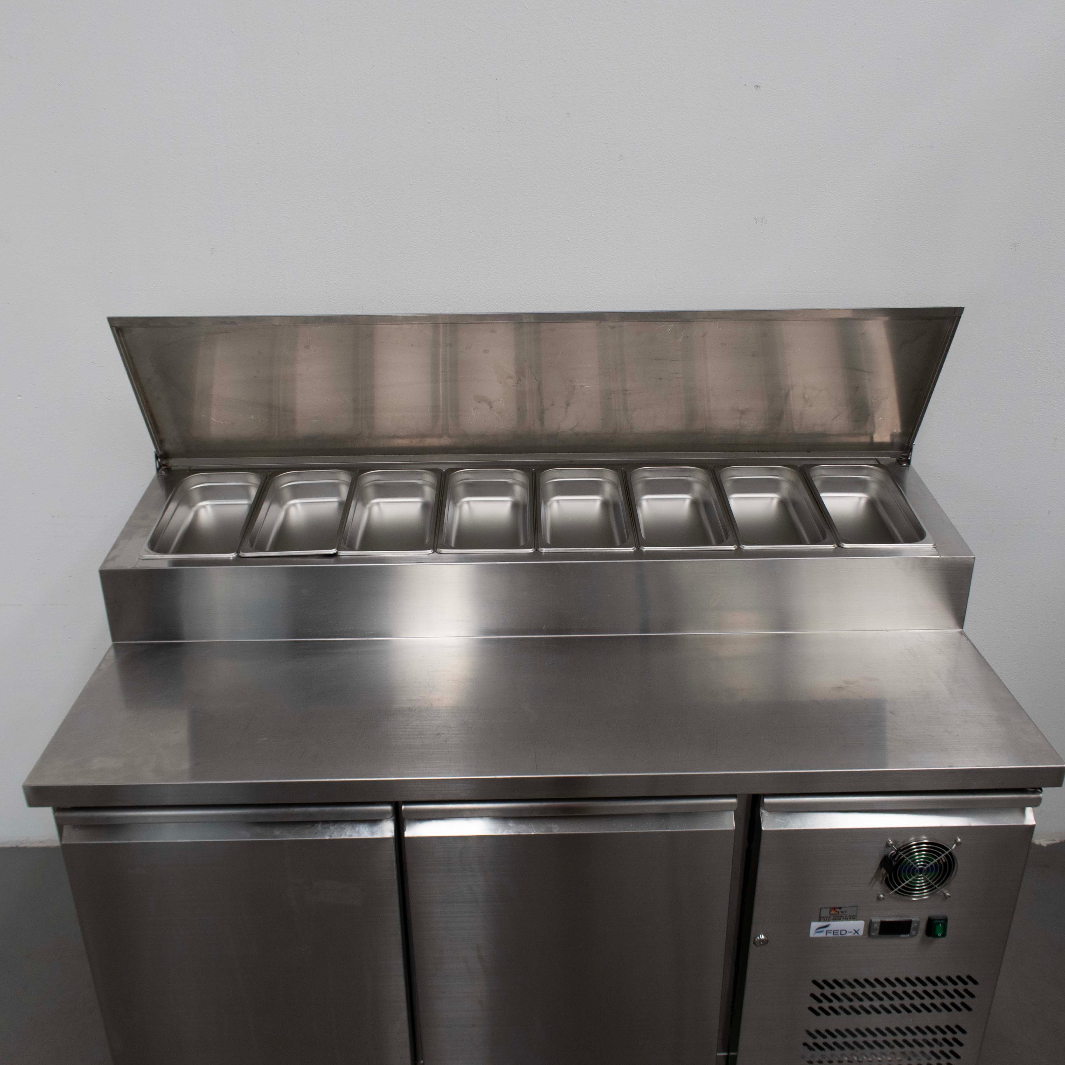 FED-X XSS8C15S2V Sandwich Prep Bench