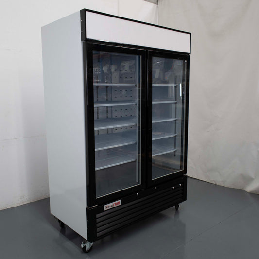 Novachill SM1300GF Upright Display Fridge