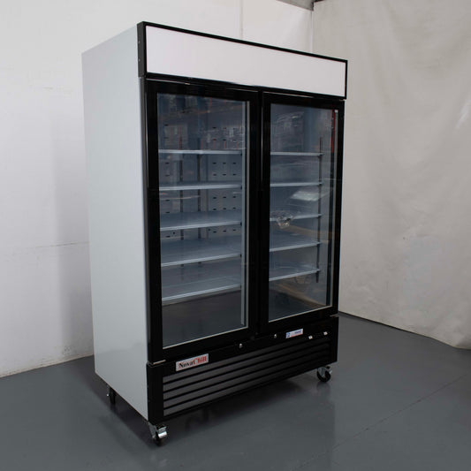 Novachill SM1300GF Upright Display Fridge
