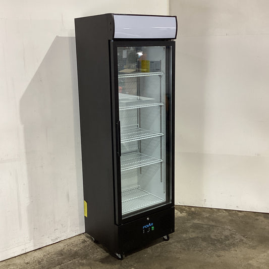 Polar GH427-A Upright Display Fridge