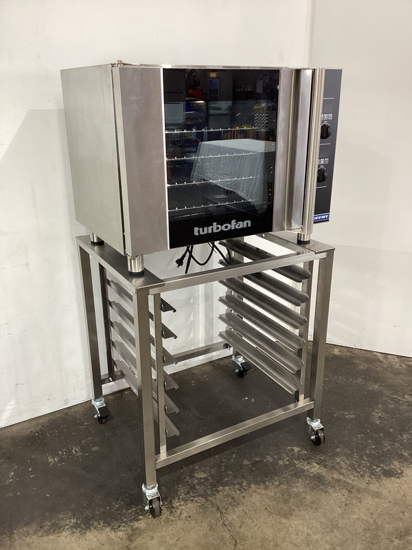 Turbofan E31D4 Convection Oven + Stand