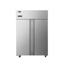 Atosa JBF80FSGR Slimline Upright Double Solid Door Freezer