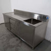 Federal DSC-2100R-H Stainless Steel Sink Cabinet