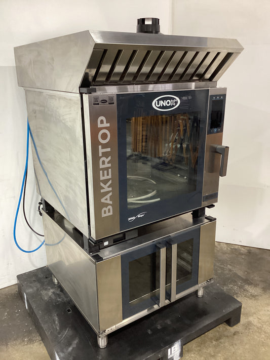 Unox XEBC-06EU-EPRM Combi Oven with Hood + Proover