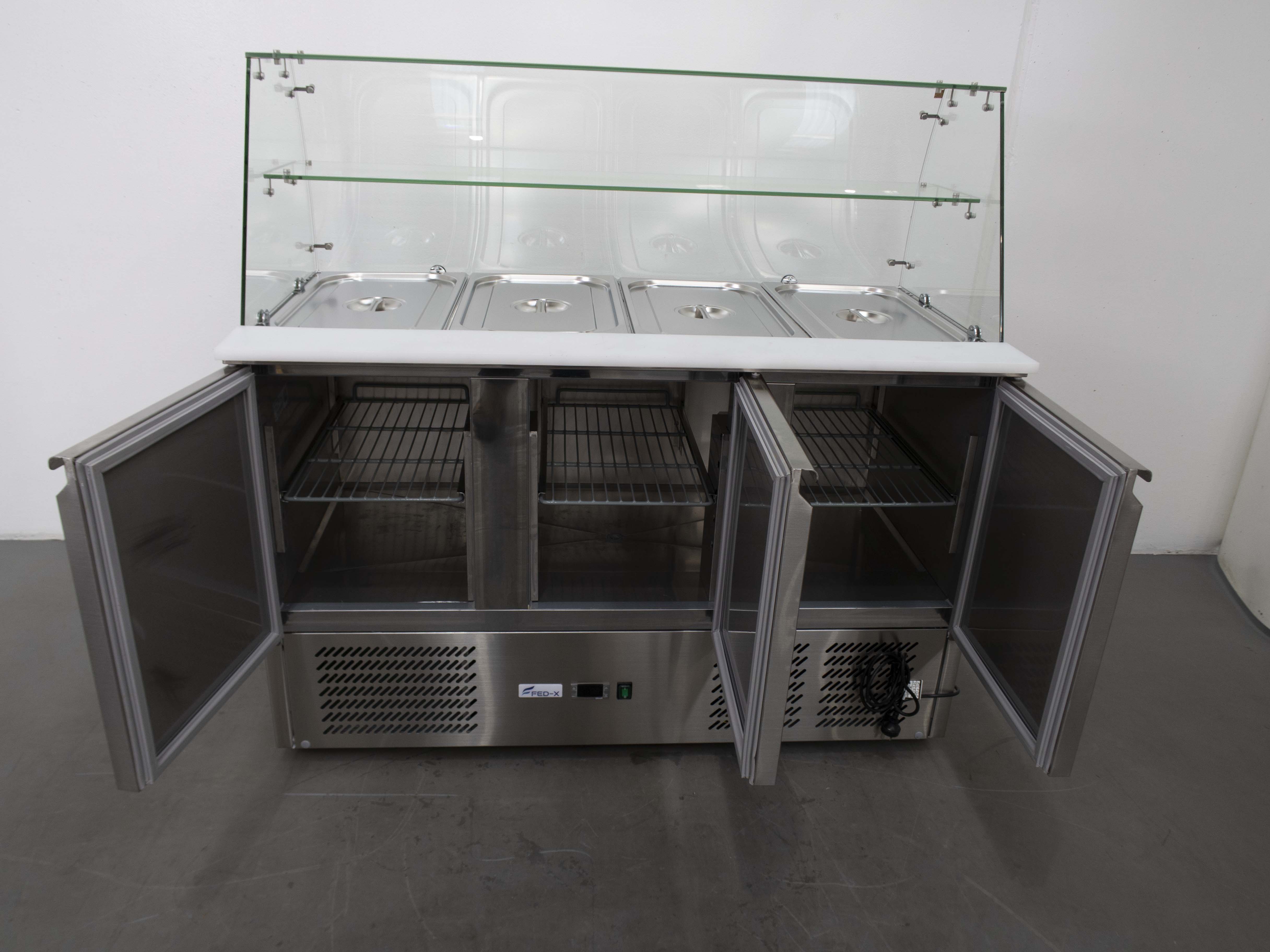 FED-X XS903GC Sandwich Prep Fridge