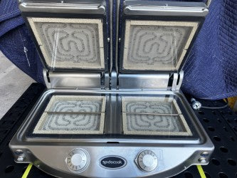 SpidoCook SPO20PT Glass Double Ceramic Contact Grill