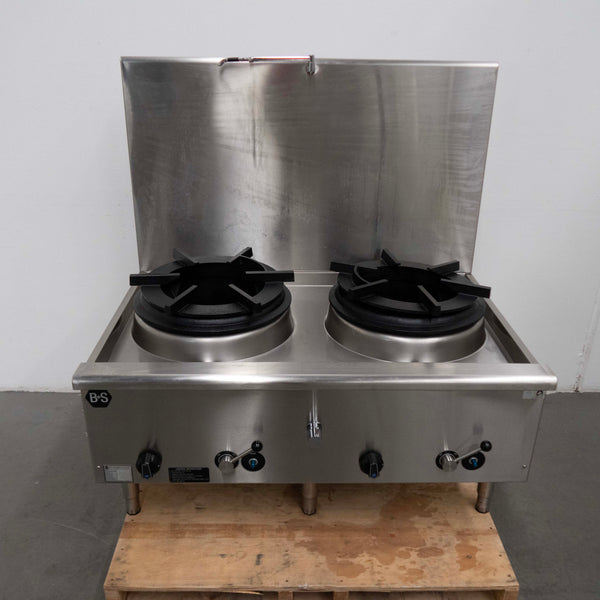 B&S UFWWSPD-2 2 Hole Wok Table