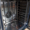 Unox XEVC-0711-EPRM Combi Oven + XEVC-0711-CLM Slowtop Oven with Stands