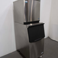 Hoshizaki KMD-201AB Ice Machine + Ice Bin
