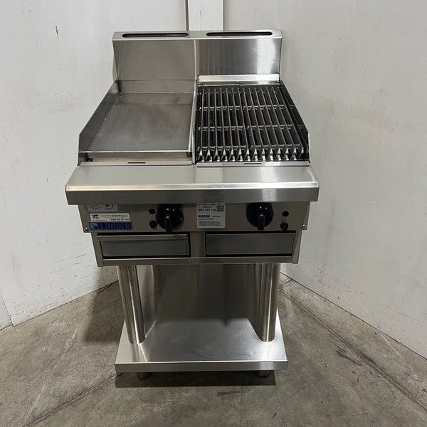 Luus CS-3P3C Griddle + Char Grill