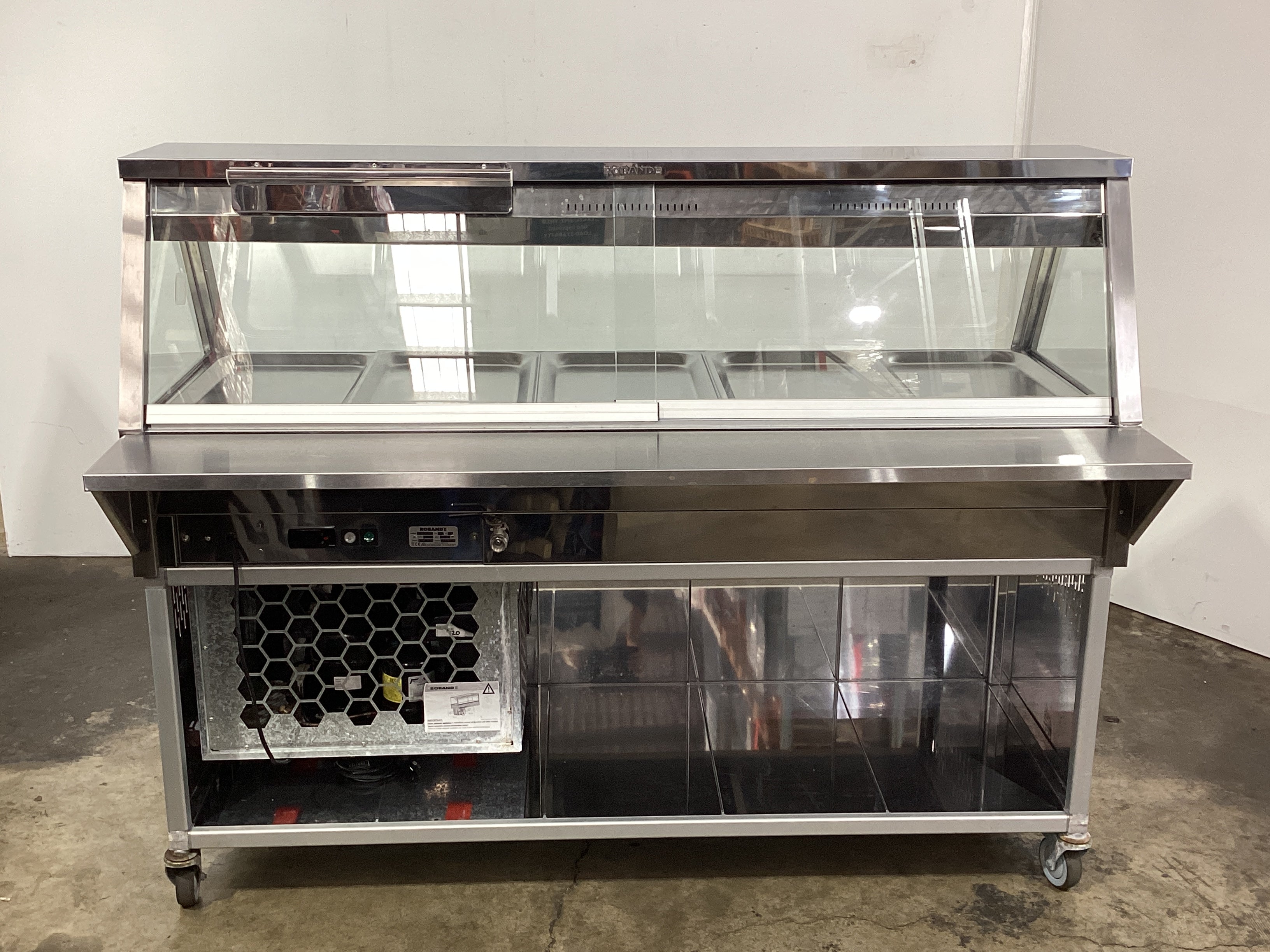 Roband ERX25RD Bain Marie + Trolley