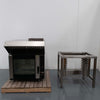Hobart CME6 Combi Oven with Hood + Stand
