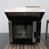 Hobart CME6 Combi Oven with Hood + Stand