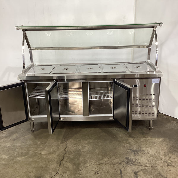 Federal BS5C Buffet Servery + Canopy