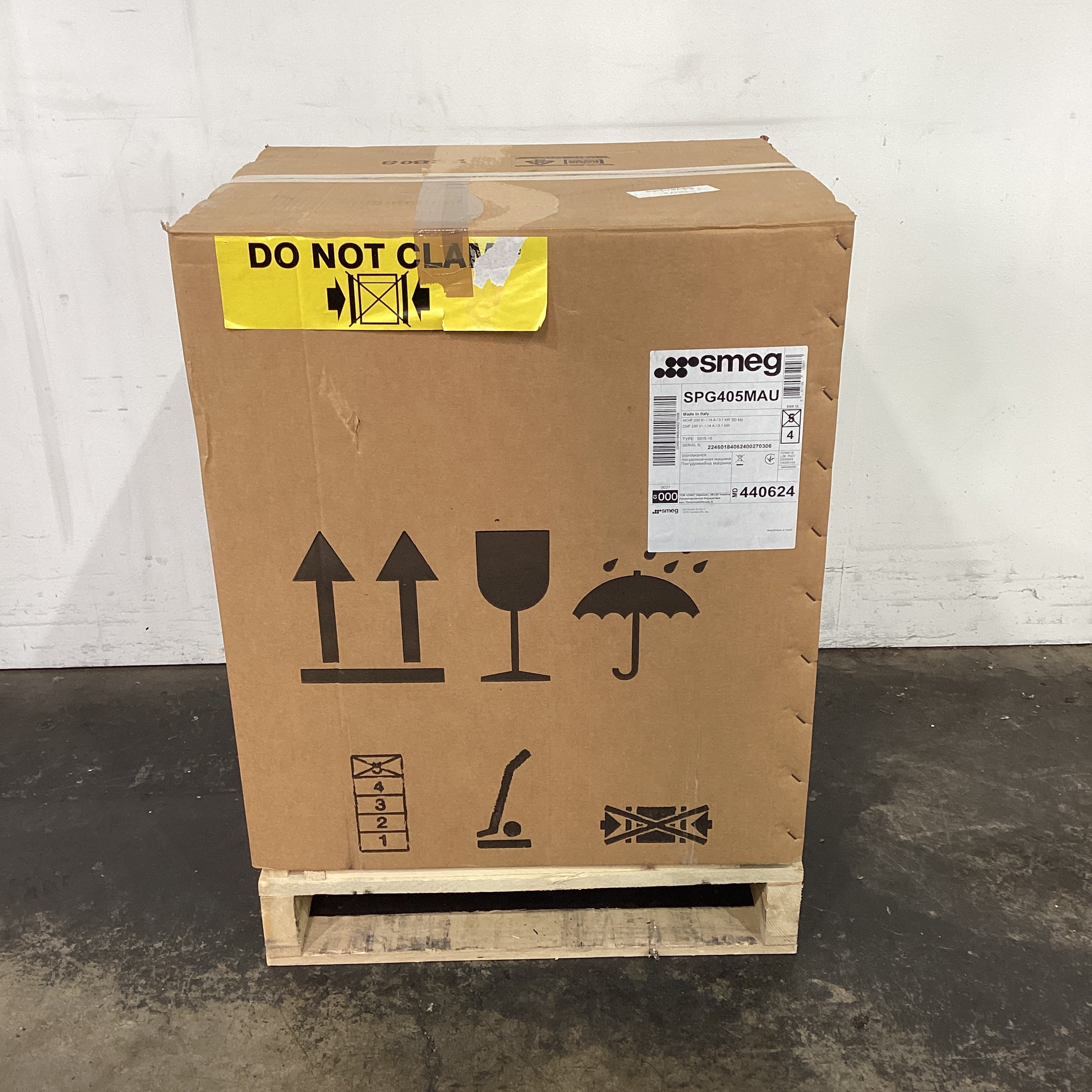 Smeg SPG405MAU Glasswasher