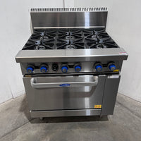 Cookrite AT80G6B-O 6 Range Oven