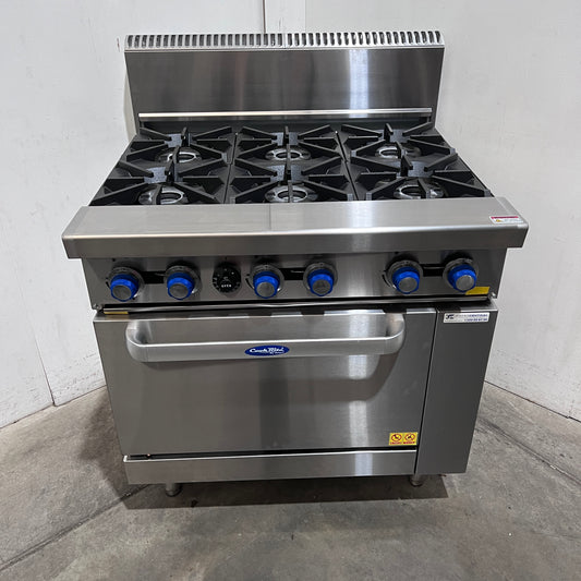 Cookrite AT80G6B-O 6 Range Oven