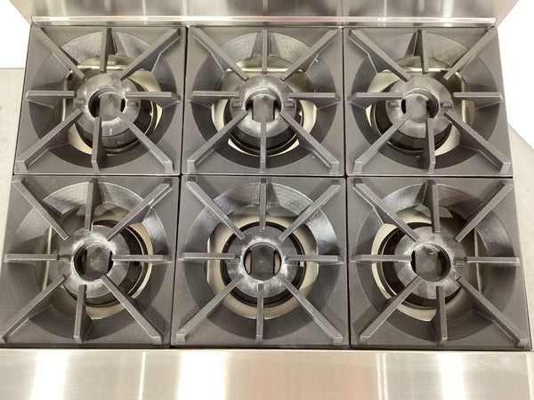 Cookrite AT80G6B-O 6 Range Oven