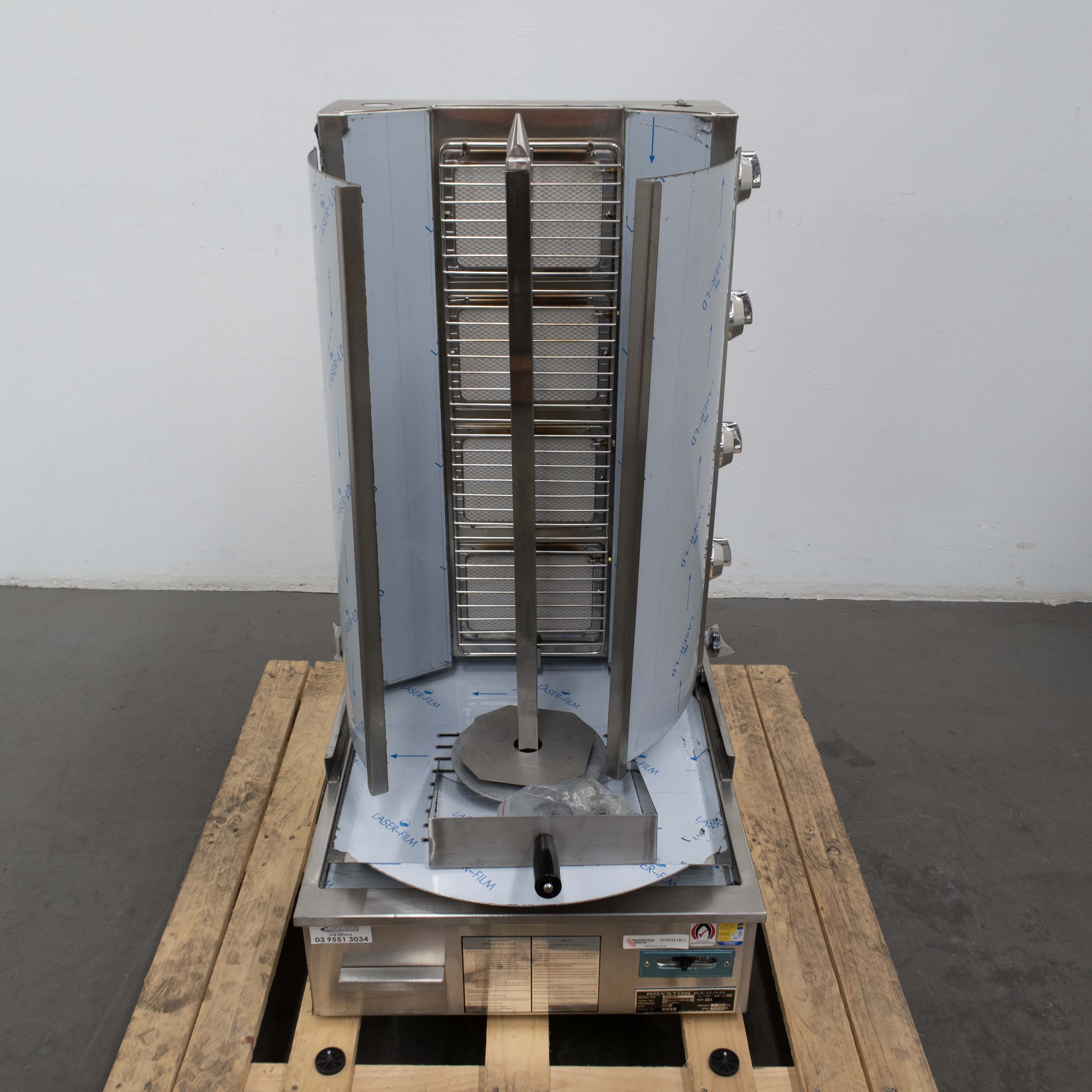 Rosyton 4BIVRDIT 4 Burner Kebab Machine