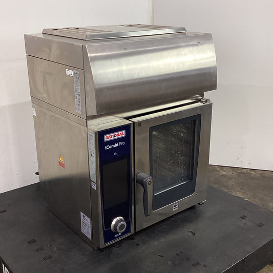 Rational CMP-XS-623 Combi Oven + Ultravent Canopy