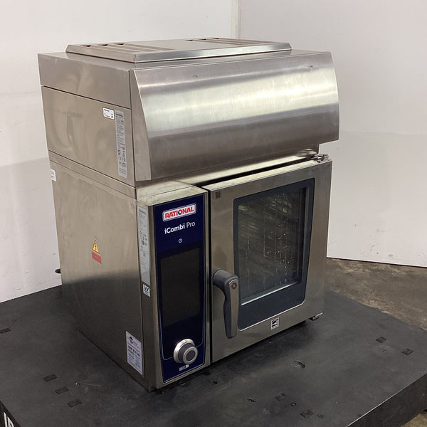 Rational CMP-XS-623 Combi Oven + Ultravent Canopy