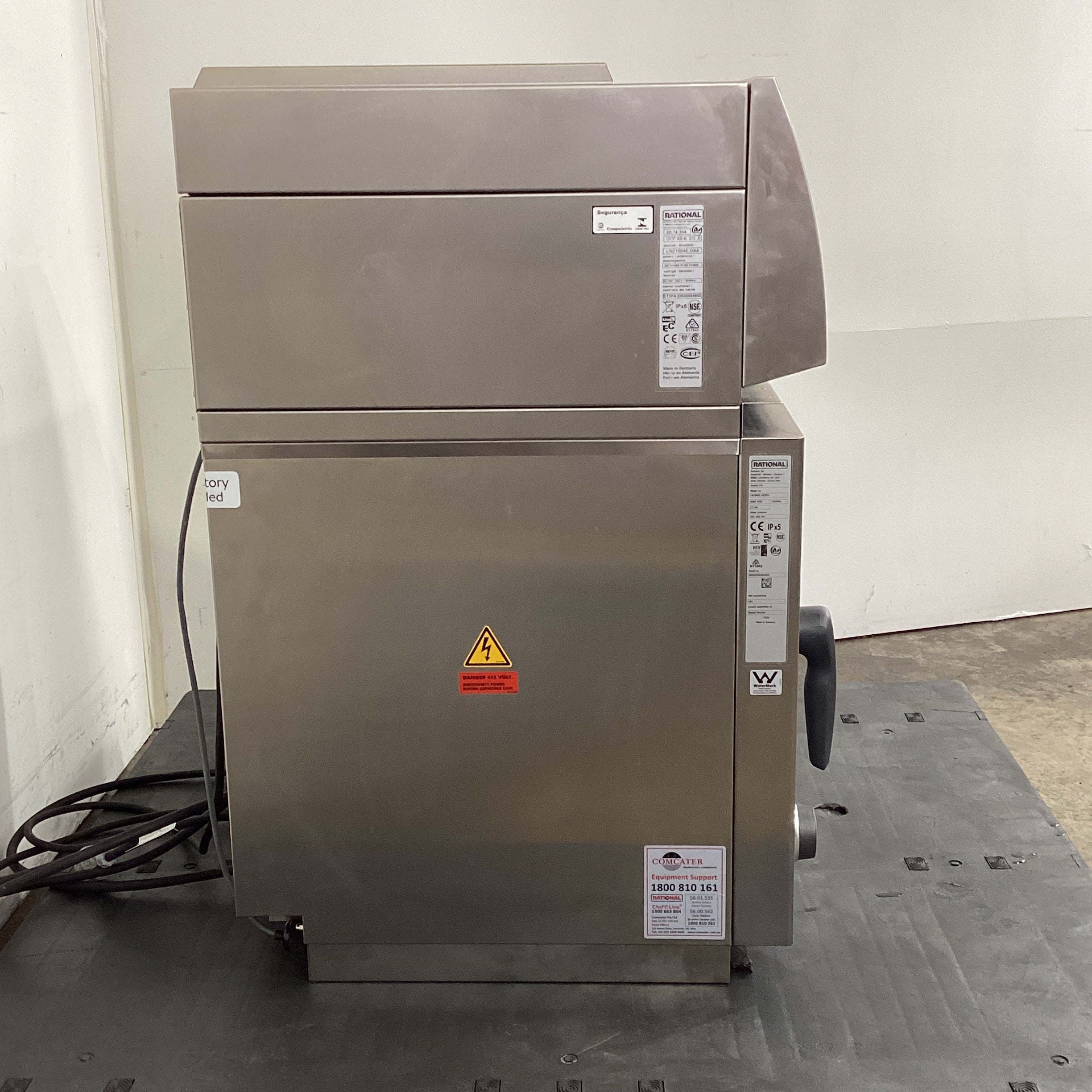 Rational CMP-XS-623 Combi Oven + Ultravent Canopy