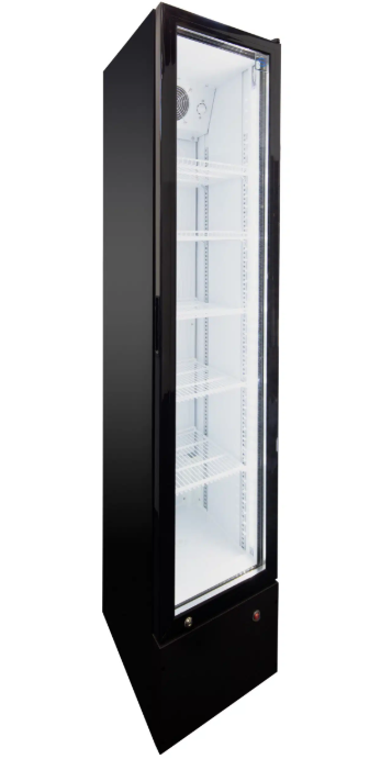 Norsk NSK-160B Single Glass Door Fridge