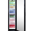 Norsk NSK-160B Single Glass Door Fridge