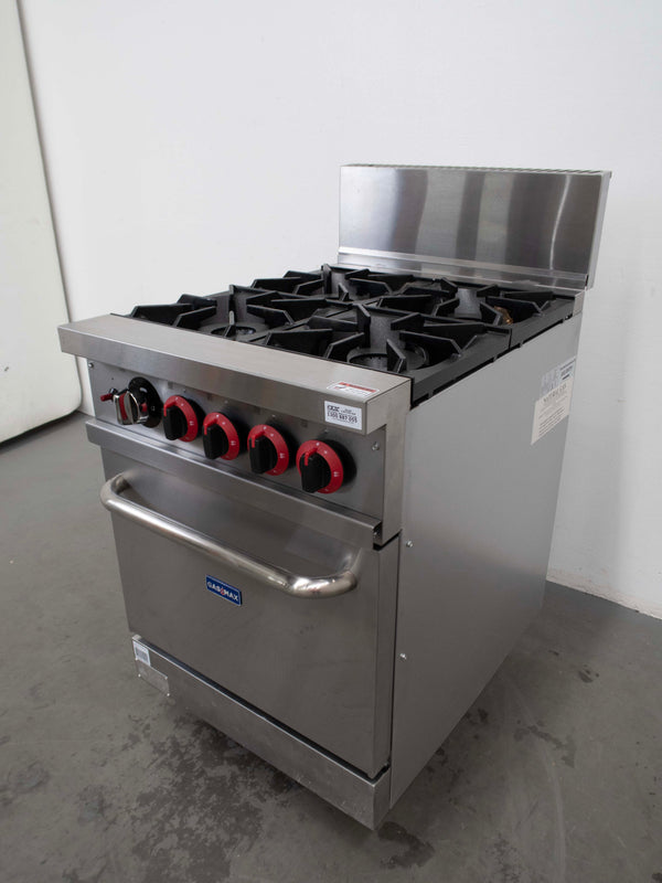 Gasmax GBS4TS 4 Burner Cooktop + Oven