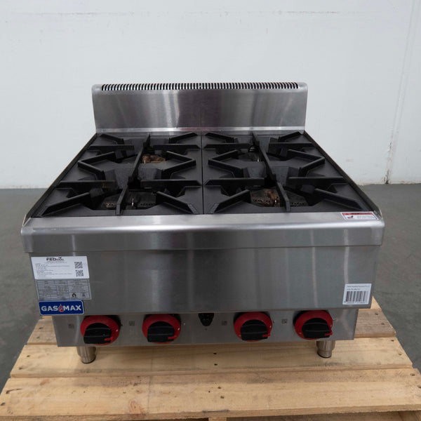 Gasmax JUS-TR-4B 4 Cooktop - Countertop