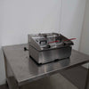 Woodson W.FRT50C Countertop Split Pan Fryer