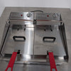 Woodson W.FRT50C Countertop Split Pan Fryer