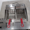 Woodson W.FRT50C Countertop Split Pan Fryer