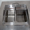 Woodson W.FRT50C Countertop Split Pan Fryer