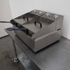 Roband FR25 Countertop Split Pan Fryer