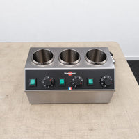 Krampouz BECIC3 Triple Sauce Warmer