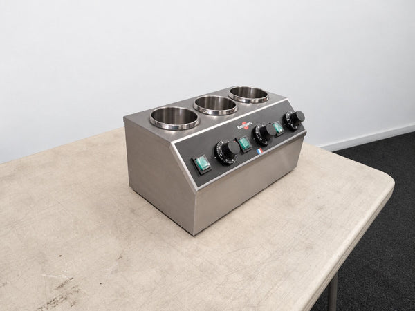 Krampouz BECIC3 Tripple Sauce Warmer