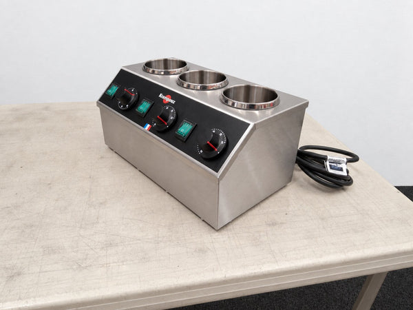 Krampouz BECIC3 Triple Sauce Warmer