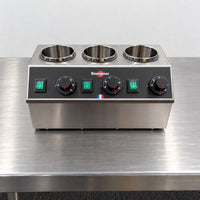 Krampouz BECIC3 Triple Sauce Warmer