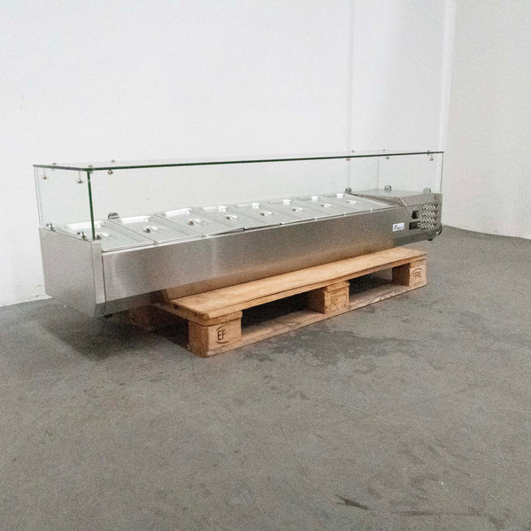 FED-X XVRX1800-380 Counter Top Cold Food Display