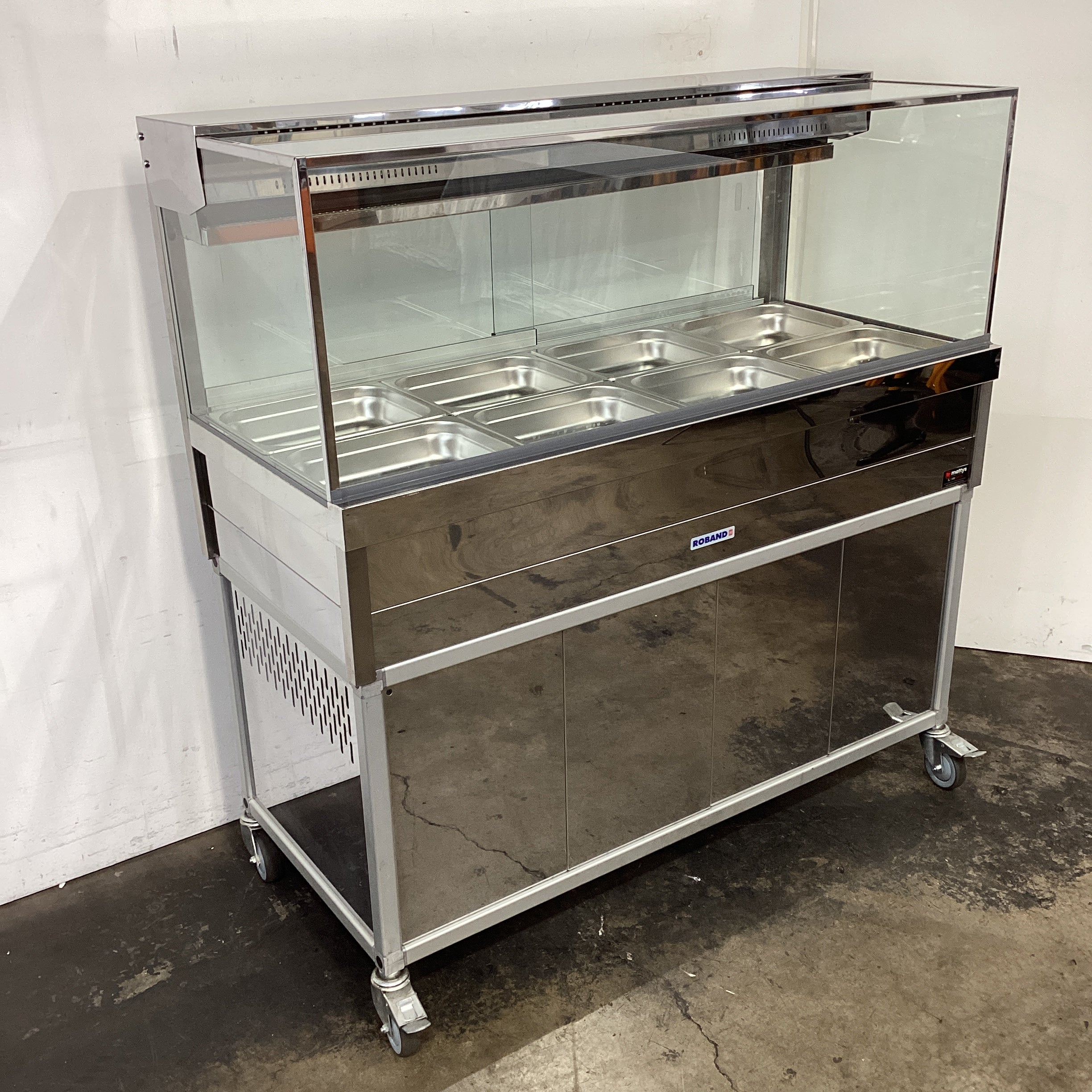 Roband SRX24RD Cold Food Bar With Trolley – SilverChef AU