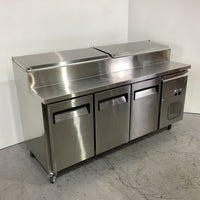 Exquisite MTC363H Sandwich Prep Fridge