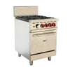 Gasmax GBS4TS 4 Burner Range Oven